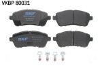 SKF Vertevo Piduriklotsi komplekt,  ketaspidur VKBP 80031