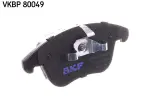 SKF  Piduriklotsi komplekt,ketaspidur VKBP 80049