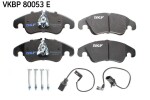 SKF Vertevo Piduriklotsi komplekt,  ketaspidur VKBP 80053 E