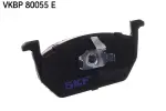 SKF Piduriklotsi komplekt,  ketaspidur VKBP 80055 E