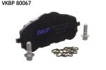 SKF Piduriklotsi komplekt,  ketaspidur VKBP 80067