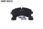 SKF Piduriklotsi komplekt,  ketaspidur VKBP 80115