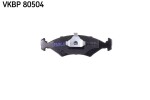 SKF Vertevo Piduriklotsi komplekt,  ketaspidur VKBP 80504