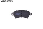 SKF Piduriklotsi komplekt,  ketaspidur VKBP 80525