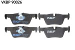 SKF Vertevo Piduriklotsi komplekt,  ketaspidur VKBP 90026