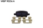 SKF Piduriklotsi komplekt,  ketaspidur VKBP 90156 A
