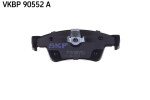 SKF Vertevo Piduriklotsi komplekt,  ketaspidur VKBP 90552 A