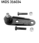 SKF Vertevo Kande-/juhtliigend šarniir VKDS 316034