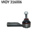 SKF Vertevo Rooliots VKDY 316006