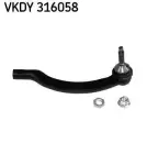 SKF Vertevo Rooliots VKDY 316058