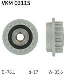 SKF Generaatori sidur (vabakäik) VKM 03115