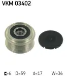 SKF Generaatori vabakäik VKM 03402