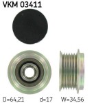 SKF  Generaatori vabakäik VKM 03411