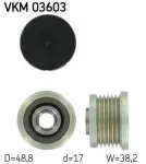 SKF Generaatori sidur (vabakäik) VKM 03603