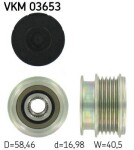 SKF  Generaatori vabakäik VKM 03653
