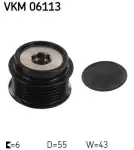 SKF Generaatori sidur (vabakäik) VKM 06113