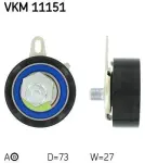 SKF Pingutusrull,  Hammasrihm VKM 11151