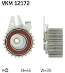 SKF Pingutusrull,  Hammasrihm VKM 12172