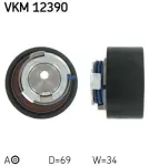 SKF Pingutusrull,  Hammasrihm VKM 12390