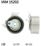 SKF  Pingutusrull,Hammasrihm VKM 15202