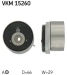 SKF Pingutusrull,  Hammasrihm VKM 15260