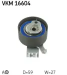 SKF Pingutusrull,  Hammasrihm VKM 16604