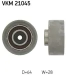 SKF Seade-/juhtrull, hammasrihm VKM 21045
