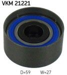 SKF Seade-/juhtrull,  hammasrihm VKM 21221