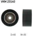 SKF Vertevo Seade-/juhtrull,  hammasrihm VKM 23140