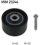 SKF Seade-/juhtrull,  hammasrihm VKM 23246