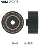 SKF Seade-/juhtrull,  hammasrihm VKM 25207