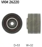 SKF Seade-/juhtrull,  hammasrihm VKM 26220