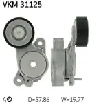 SKF Rihmapinguti,  soonrihm VKM 31125
