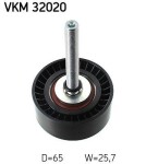 SKF Seade-/juhtrull,  soonrihm VKM 32020