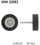 SKF Seade-/juhtrull,  soonrihm VKM 32083