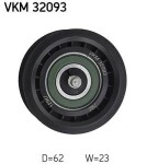 SKF  Seade-/juhtrull,soonrihm VKM 32093