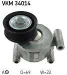 SKF Rihmapinguti, soonrihm VKM 34014