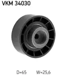 SKF Vertevo Seade-/juhtrull,  soonrihm VKM 34030