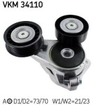 SKF Rihmapinguti,  soonrihm VKM 34110