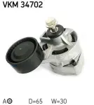 SKF  Pingutusrull,soonrihm VKM 34702