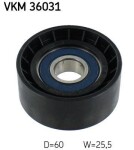 SKF Vertevo Seade-/juhtrull,  soonrihm VKM 36031