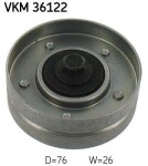 SKF Seade-/juhtrull,  soonrihm VKM 36122