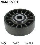 SKF  Pingutusrull,soonrihm VKM 38001