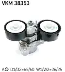 SKF Rihmapinguti, soonrihm VKM 38353