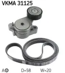 SKF Soonrihmakomplekt VKMA 31125