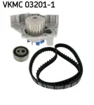 SKF Veepump + hammasrihmakomplekt VKMC 03201-1