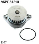 SKF Veepump,  mootori jahutus VKPC 81210