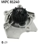 SKF Veepump,  mootori jahutus VKPC 81240