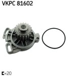 SKF Vertevo Veepump,  mootori jahutus VKPC 81602
