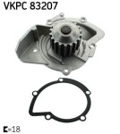 SKF Vertevo Veepump,  mootori jahutus VKPC 83207